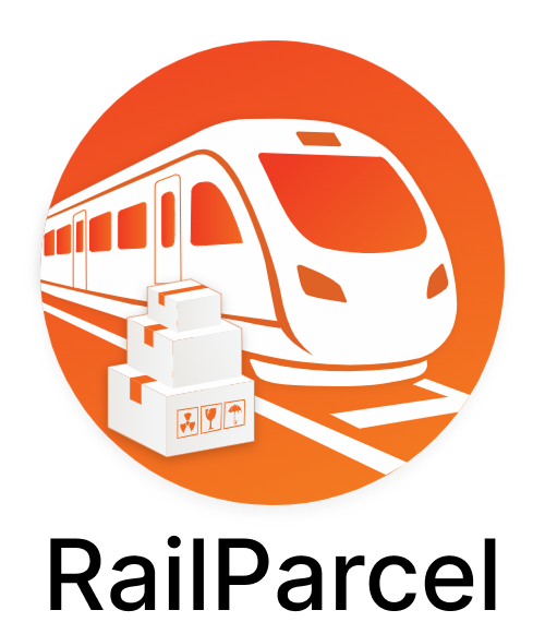 RailParcel booking site — drop screenshot